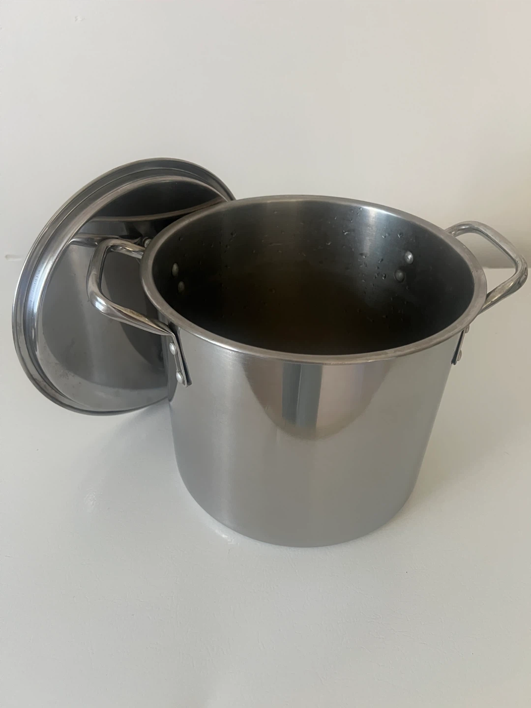 Stainless Steel Stock Pot with Lid - photo 2