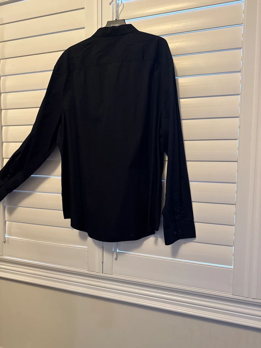 Calvin Klein Black Long Sleeve Button-Up Shirt - photo 2