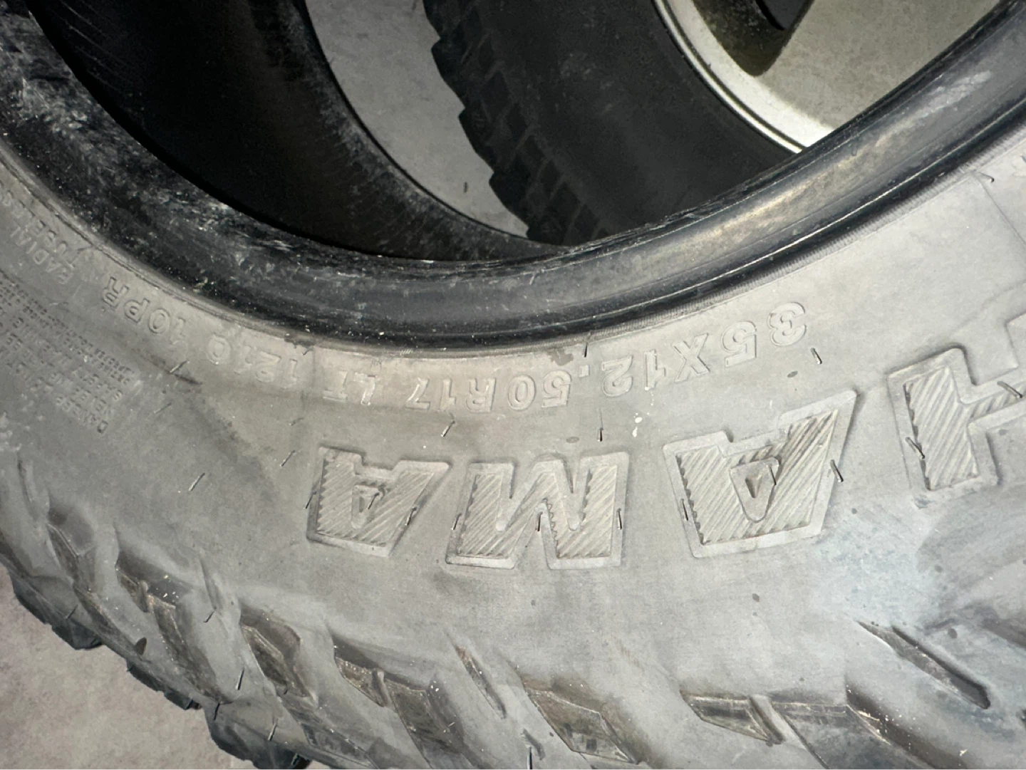 Yokohama Geolandar M/T LT 35x12.50R17 Tires (Set of 3*) - photo 2