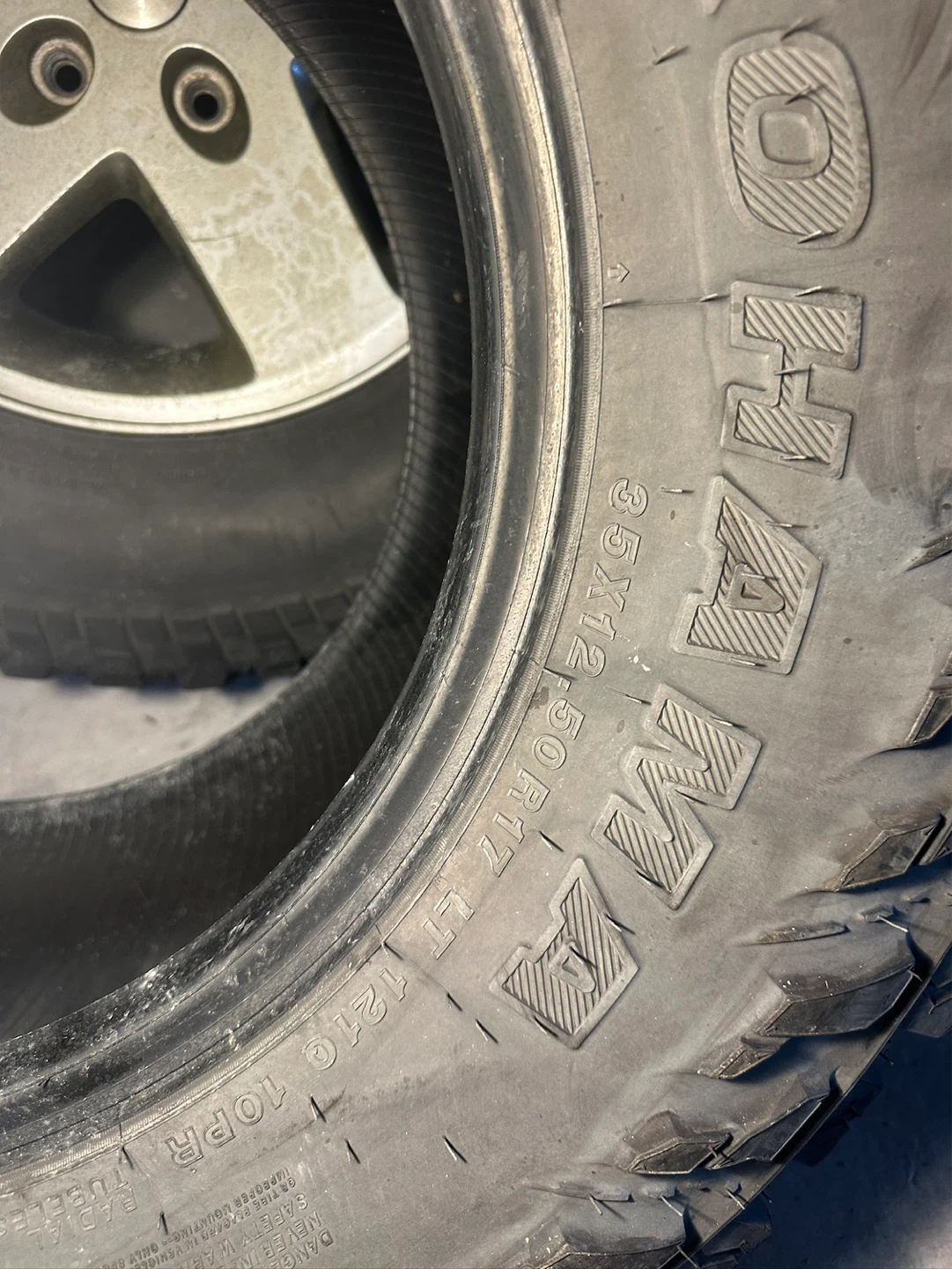 Yokohama Geolandar M/T LT 35x12.50R17 Tires (Set of 3*) - photo 4