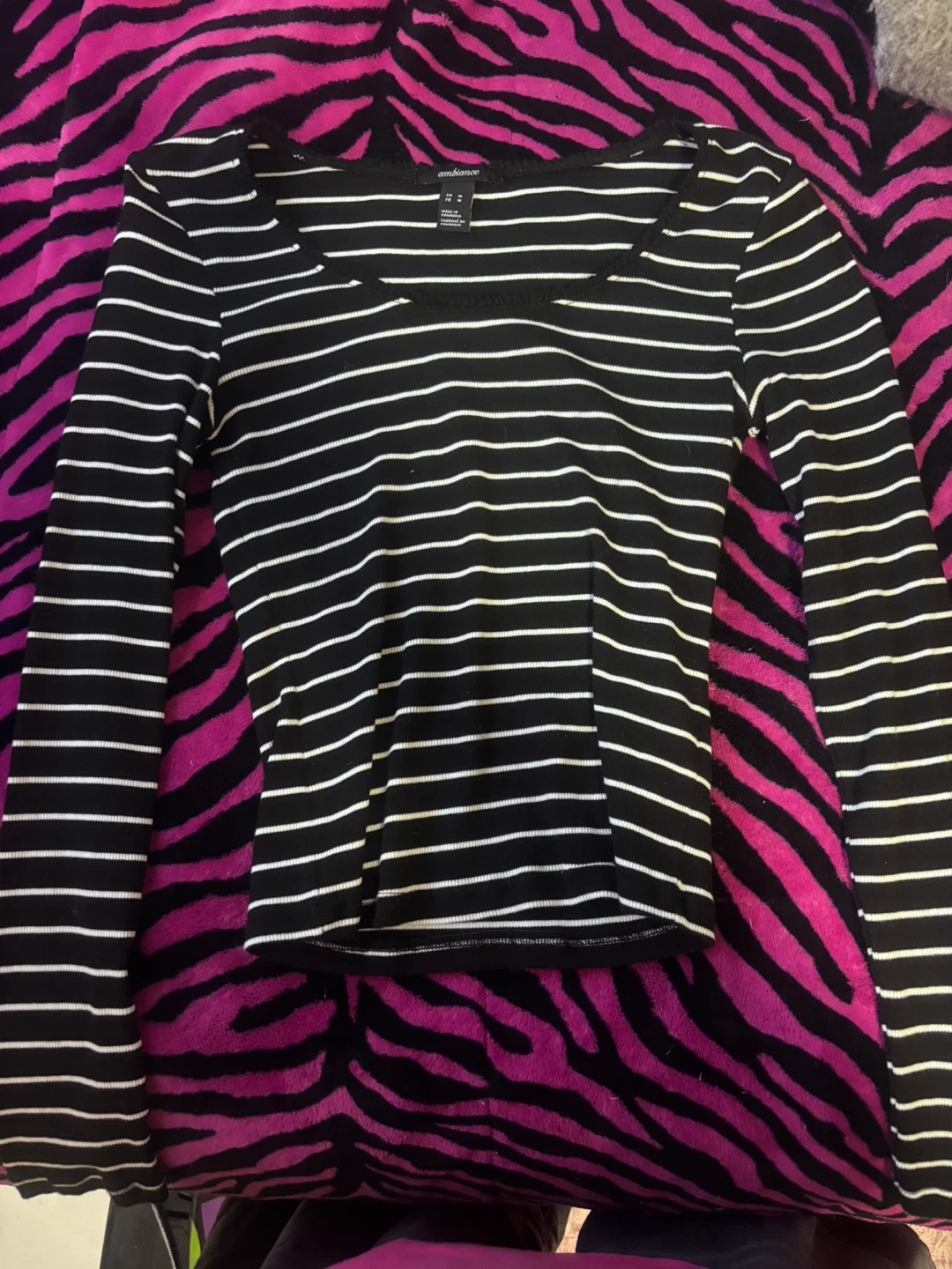 Striped Long Sleeve Top