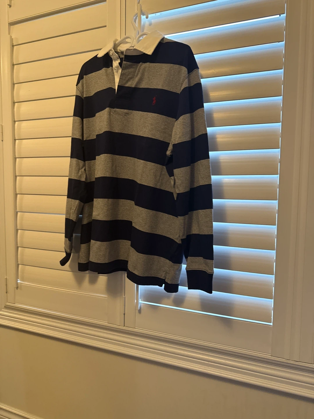 Polo Ralph Lauren Men's Striped Long Sleeve Rugby Shirt