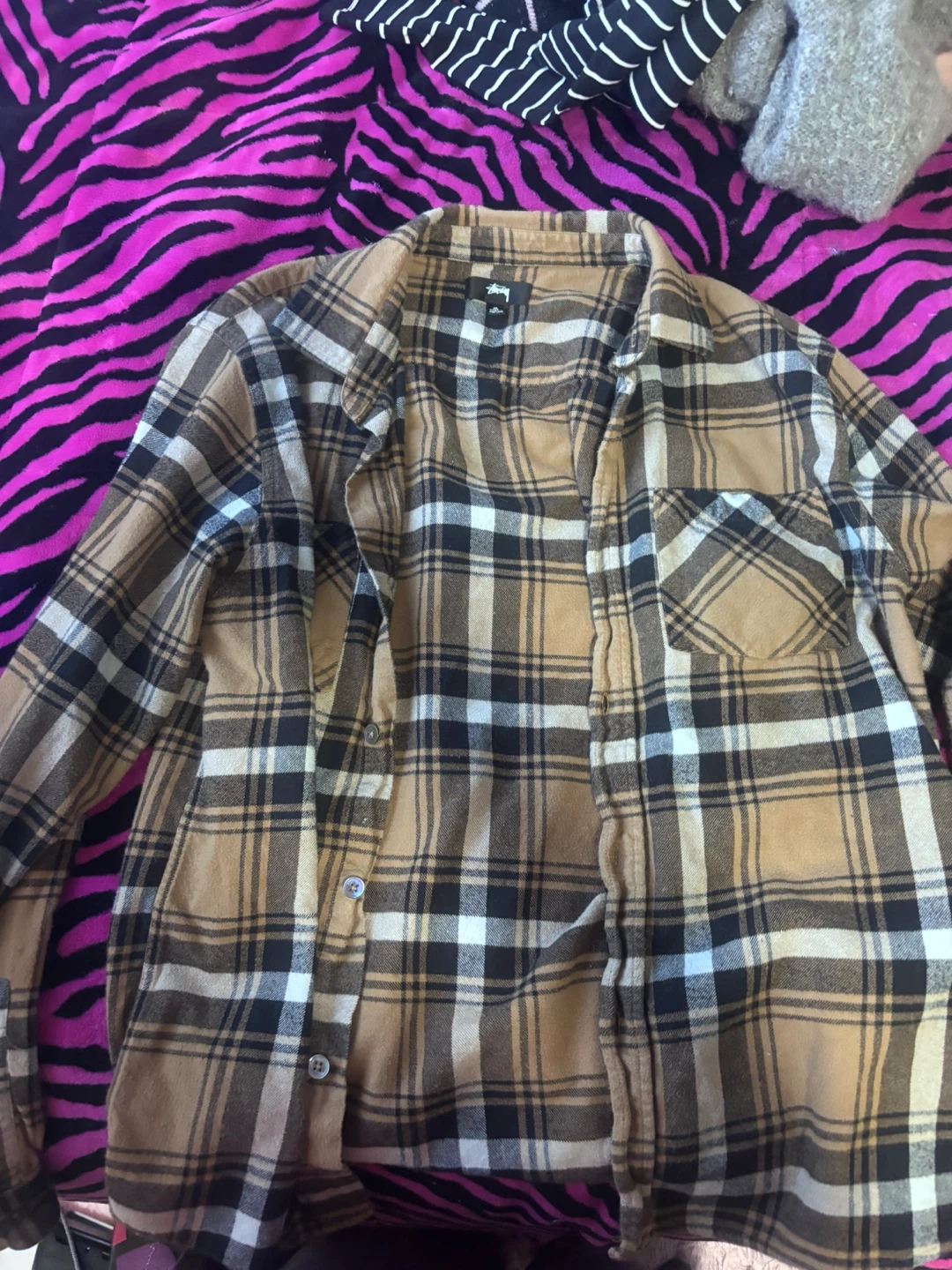 Stüssy Plaid Flannel Shirt