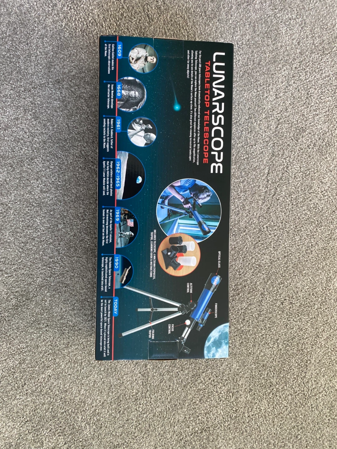 LUNARSCOPE Tabletop Telescope