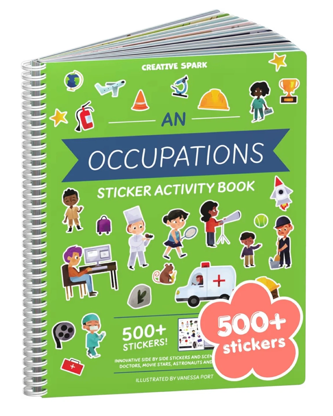 Creative Spark Occupations Sticker Activity Book