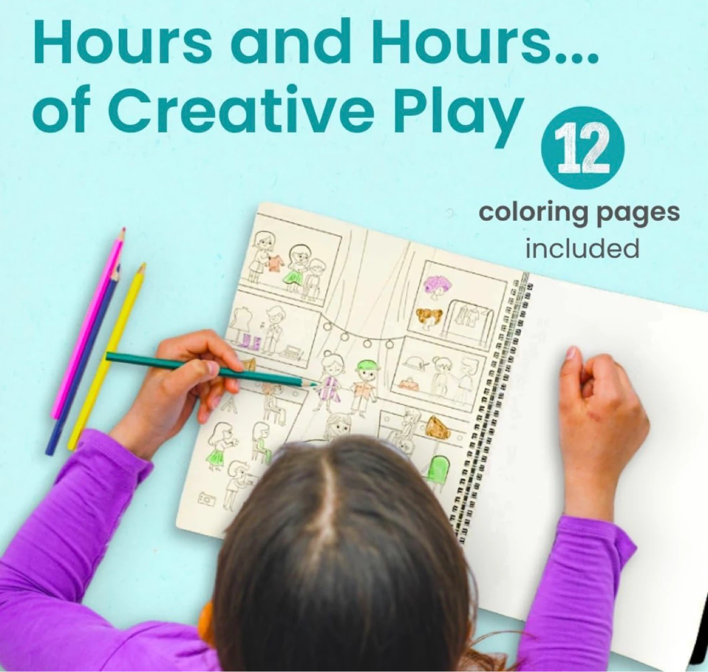 Creative Spark Occupations Sticker Activity Book - photo 4