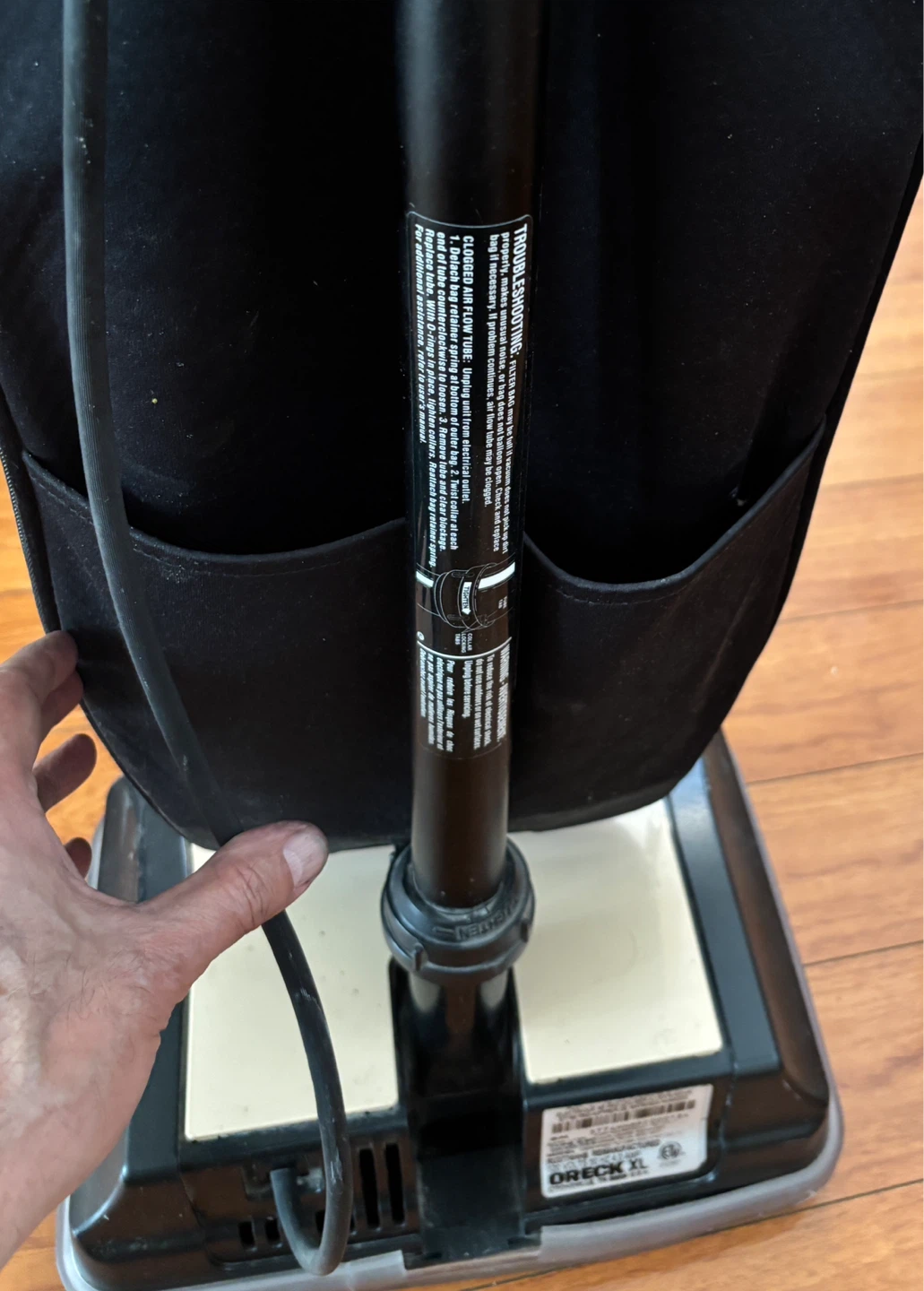 Oreck XL Upright Vacuum Cleaner (USA) - photo 4