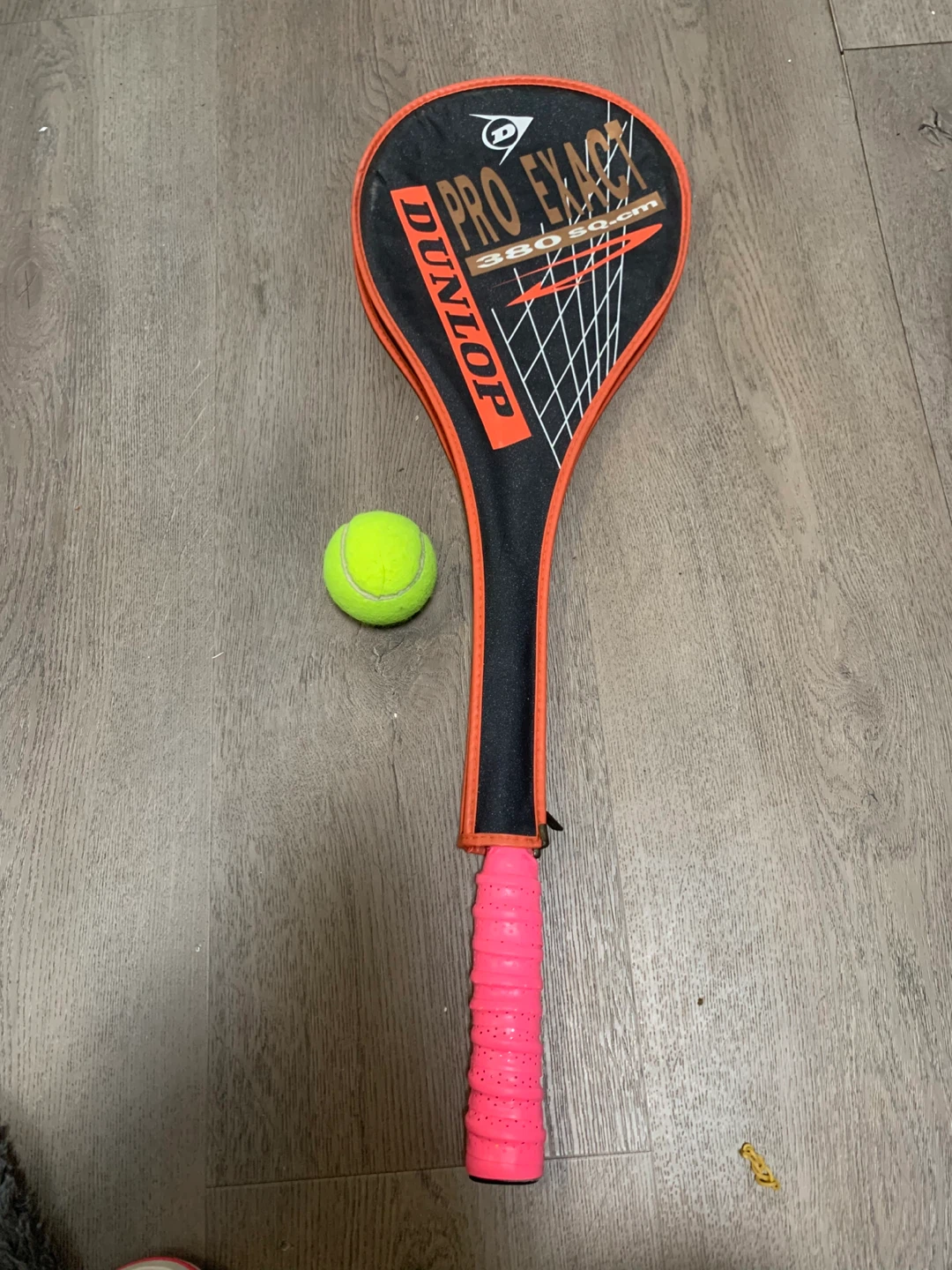 Dunlop Pro Elite Squash Racquet with Cover and Ball - photo 3