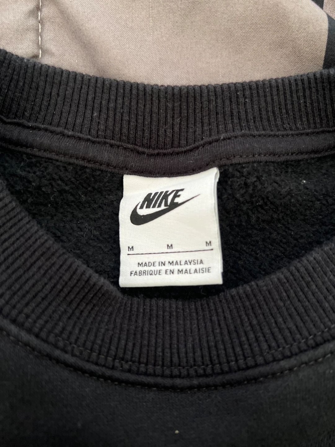 Nike Women's Fleece Oversized Crewneck Black - photo 2