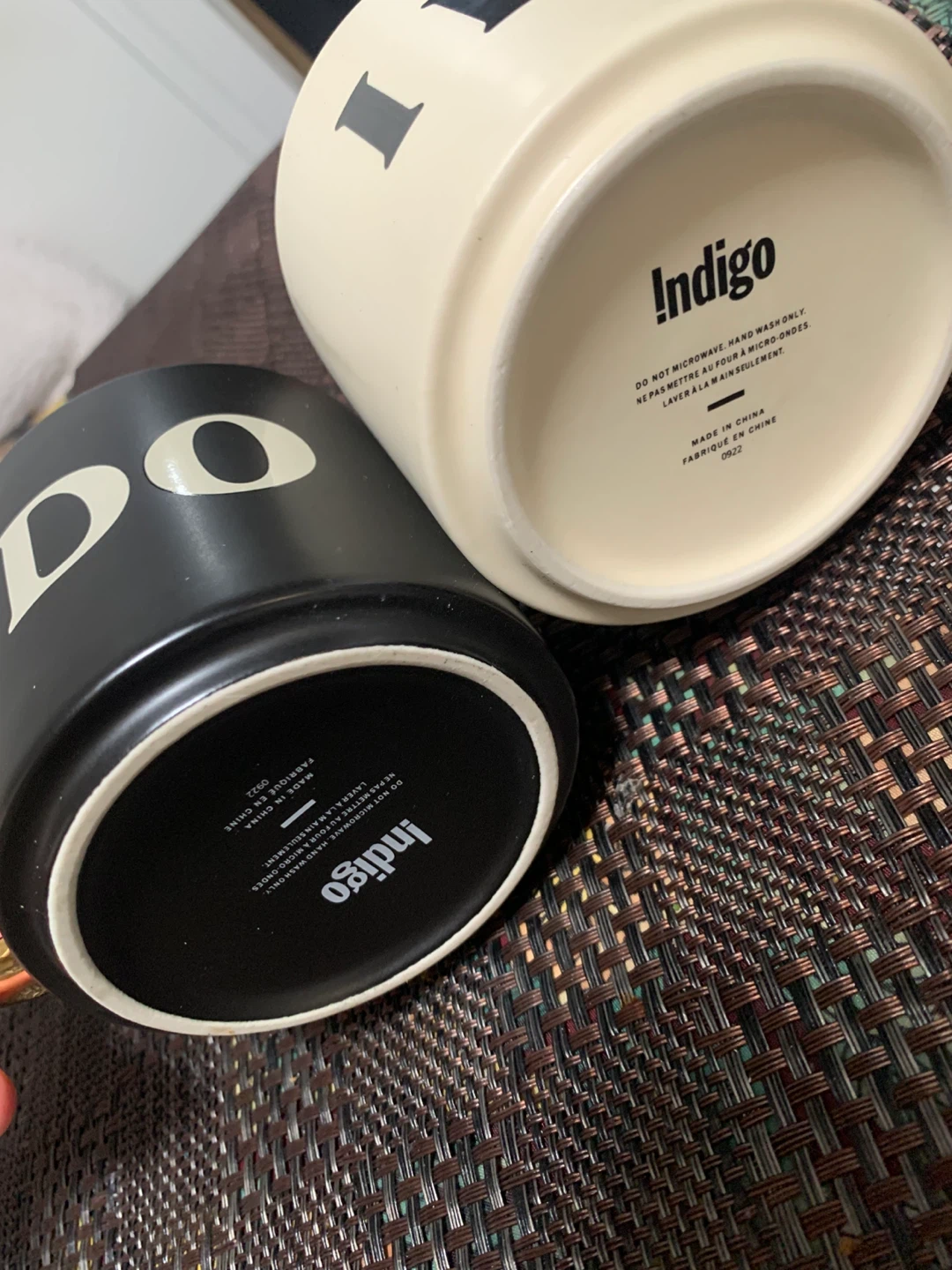 Indigo "I DO" Mugs (Set of 2) - photo 4