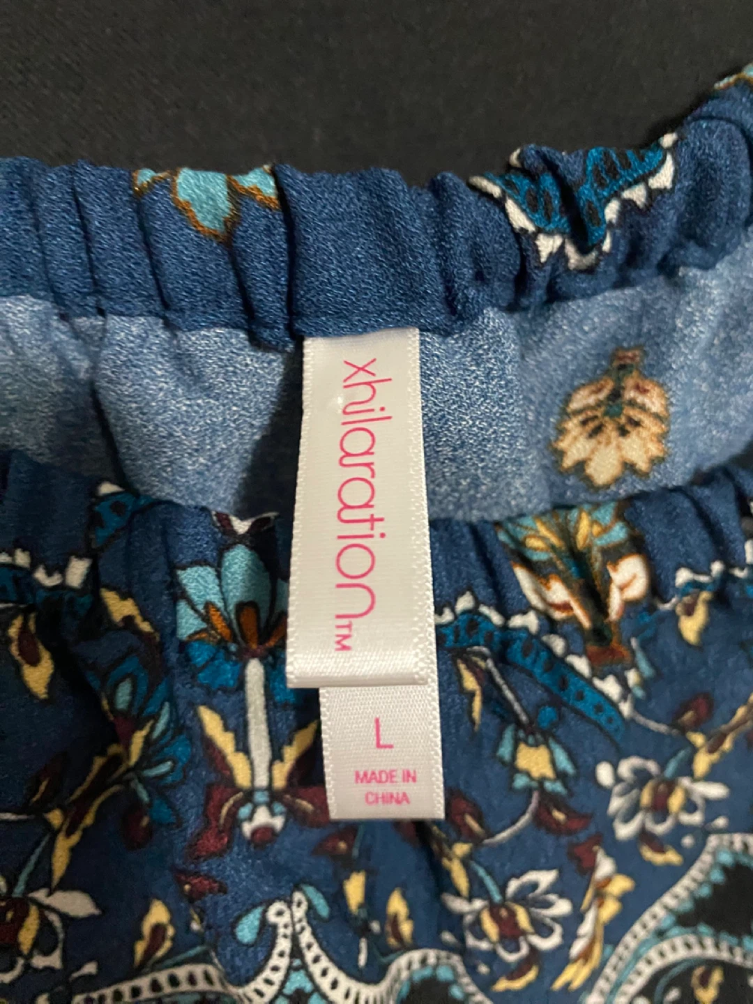 Xhilaration Off-the-Shoulder Romper Size L - photo 2