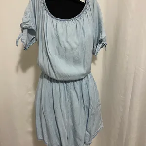 Streetwest Society Light Wash Denim Romper Size L