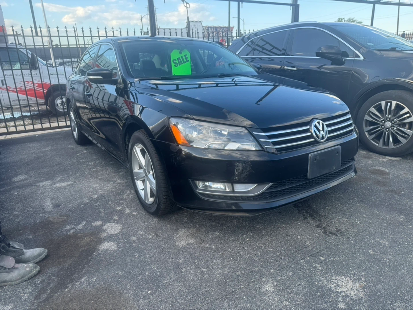 Black 2015 Volkswagen Passat Sedan