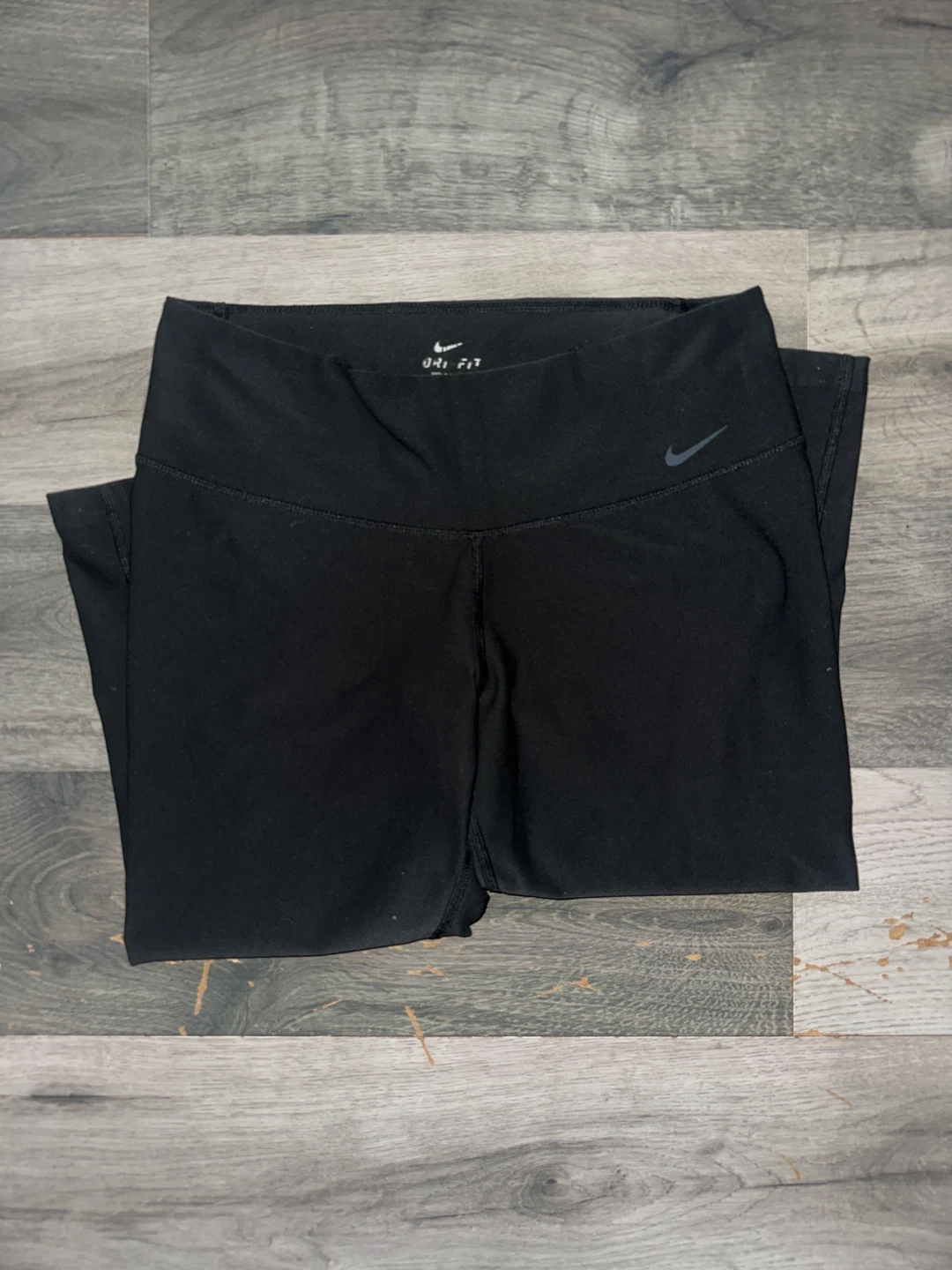 Nike Dri-FIT Black Running capri