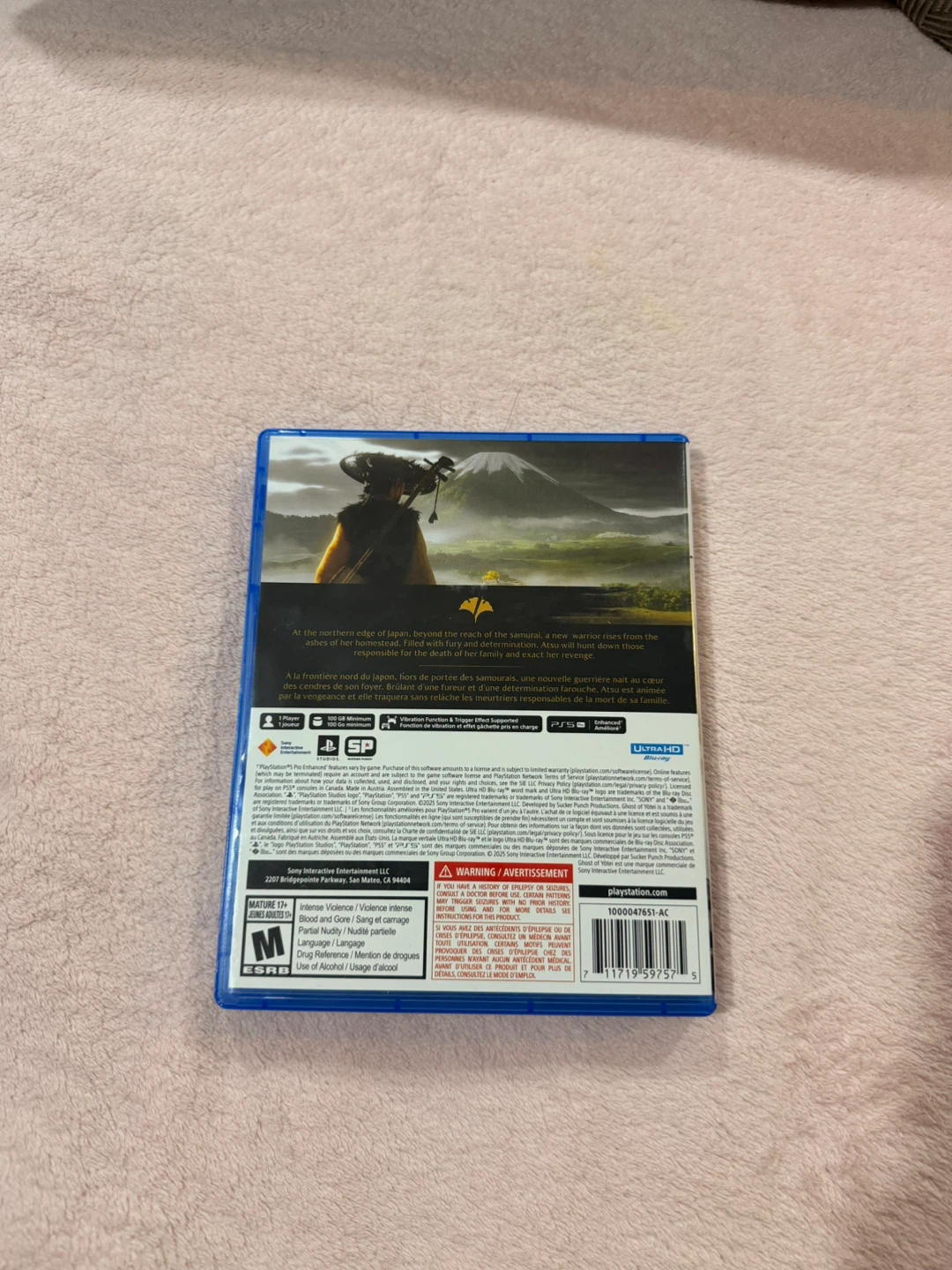 🏔️ Ghost of Yōtei (PS5) - Perfect Condition - photo 3