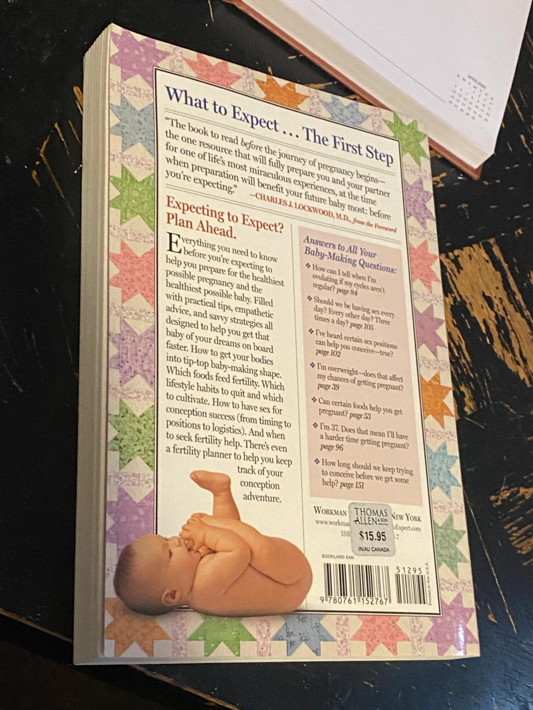 What to Expect Before You're Expecting Book - photo 2