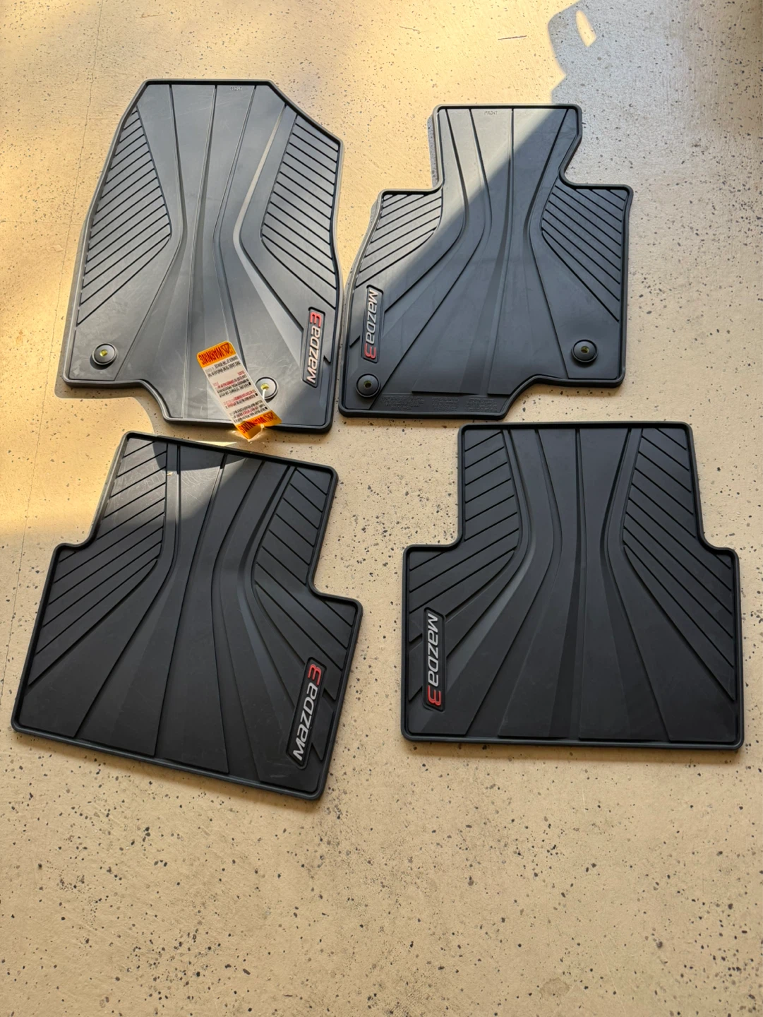 Mazda3 All-Weather Floor Mats (2019-2026)