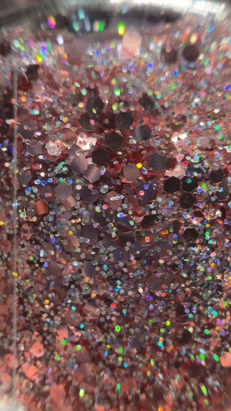 Golden Rose City Color Glitter Nail Polish - photo 2