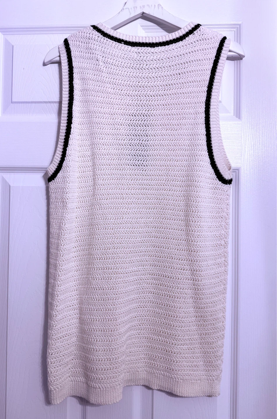 LINE Knitwear - Mia -Knit Vest Top in Pebbled Shore - photo 3