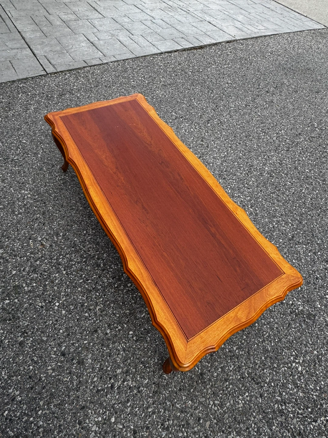 Vintage Wood Coffee Table