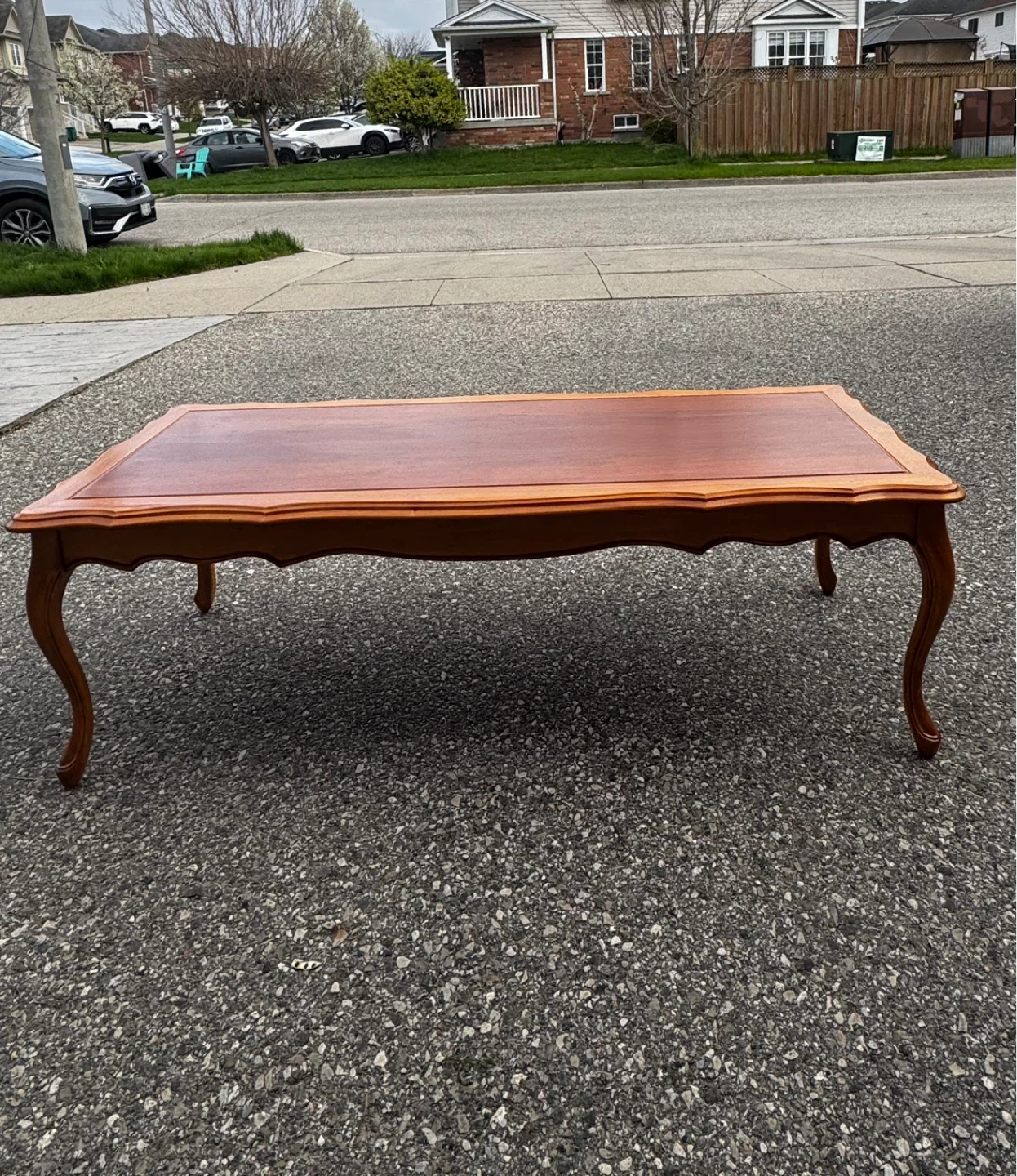 Vintage Wood Coffee Table - photo 3
