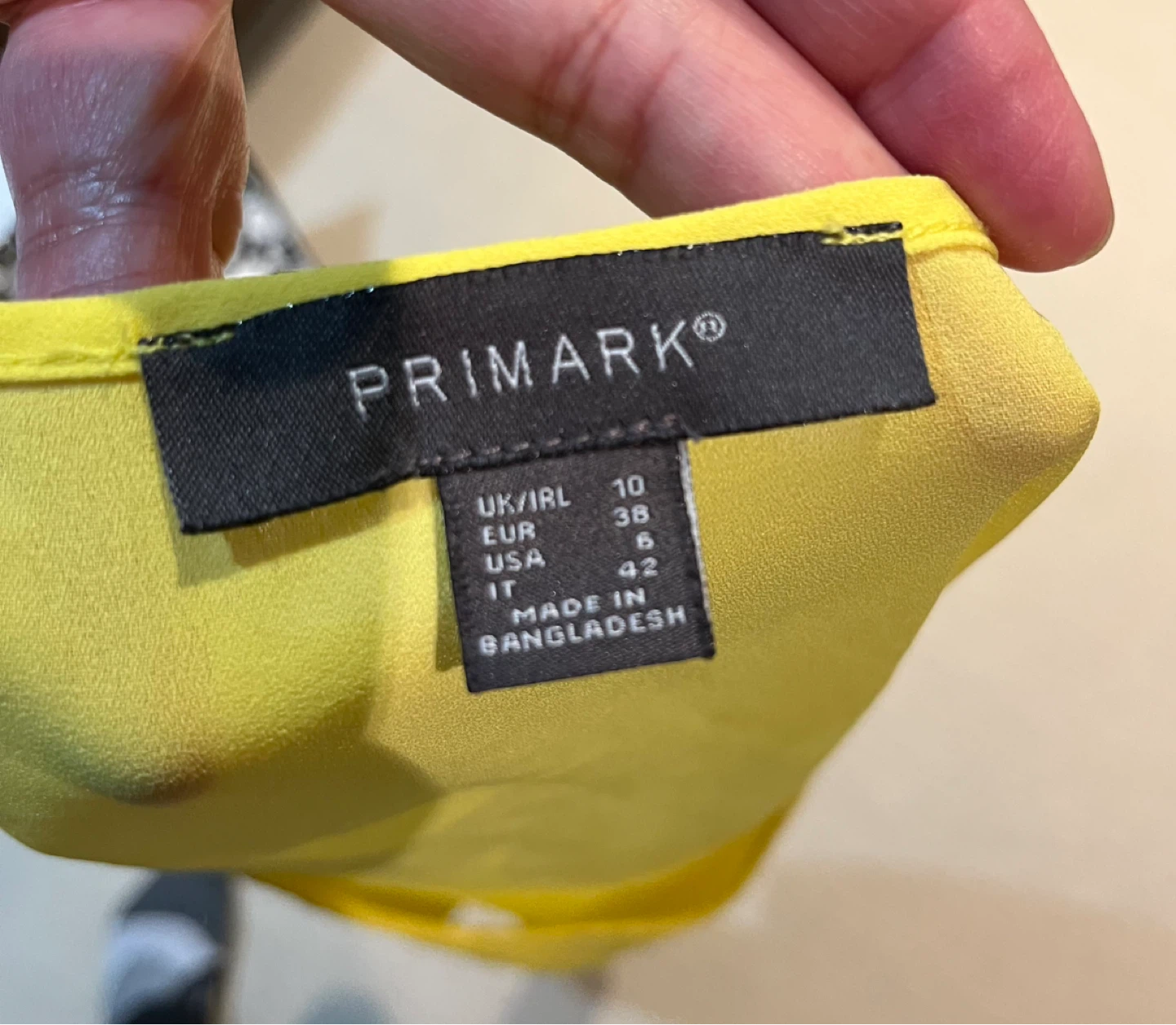 Primark Yellow Sleeveless Tank Top - photo 2