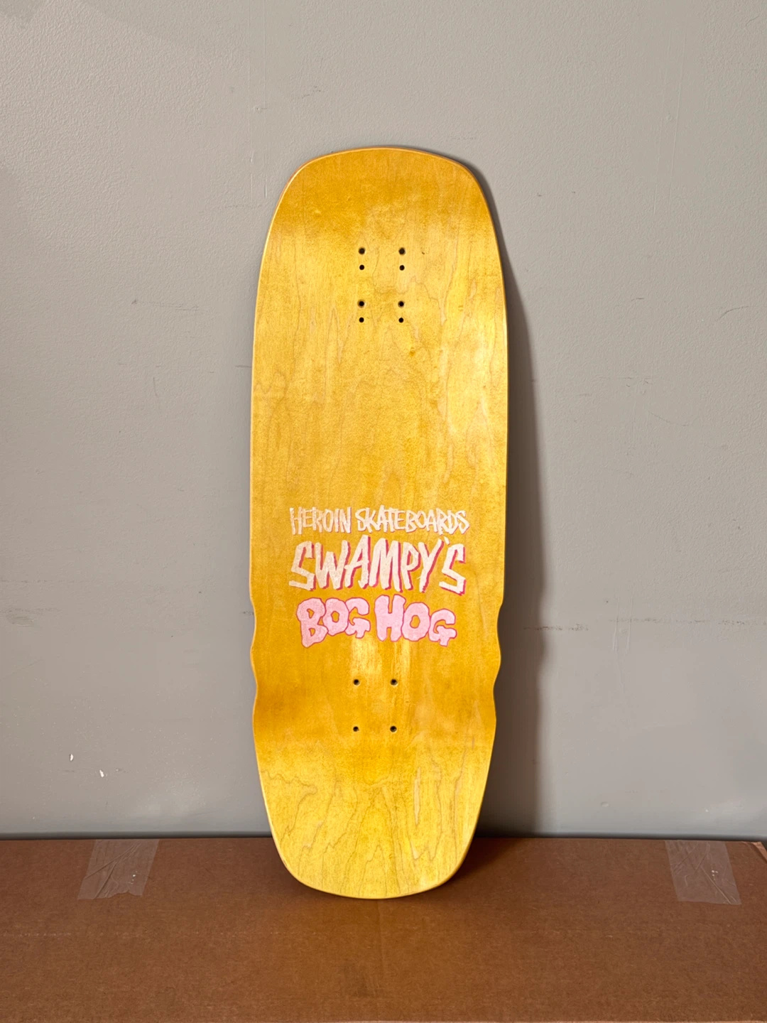 Heroin Skateboards Swampy's Bog Hog Skateboard Deck - photo 2