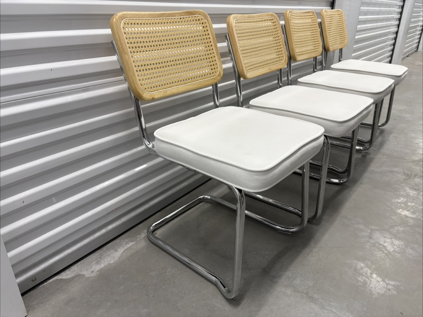 Can deliver—4 Cesca style chairs.