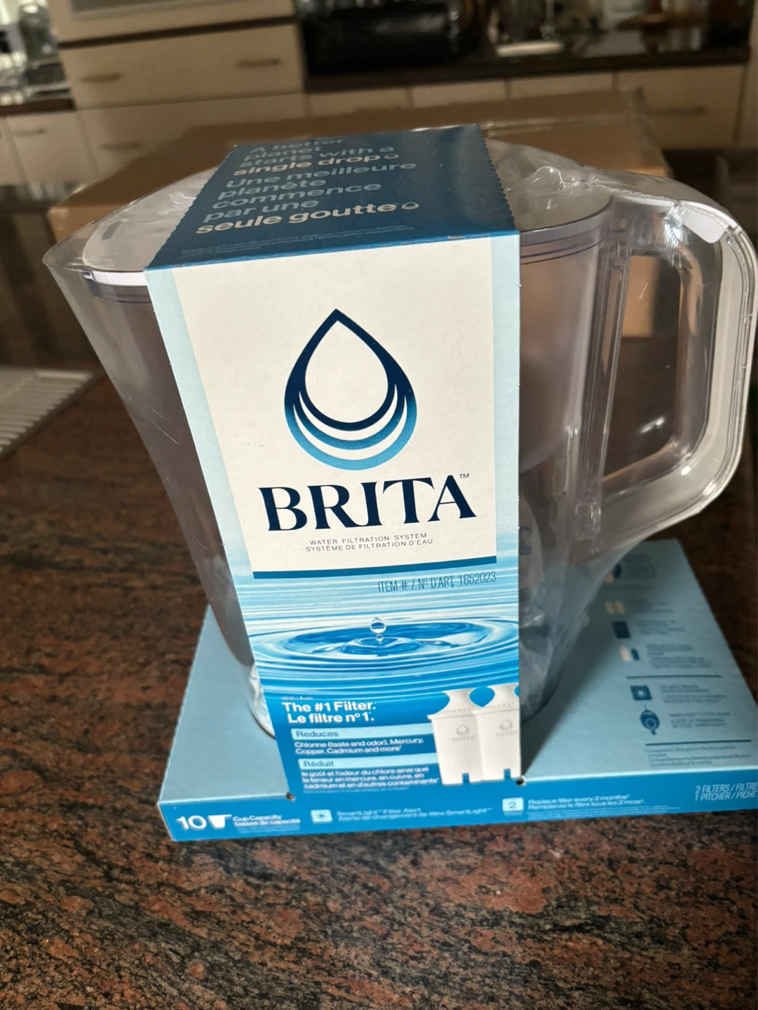 Brita Water Filtration System Pitcher
