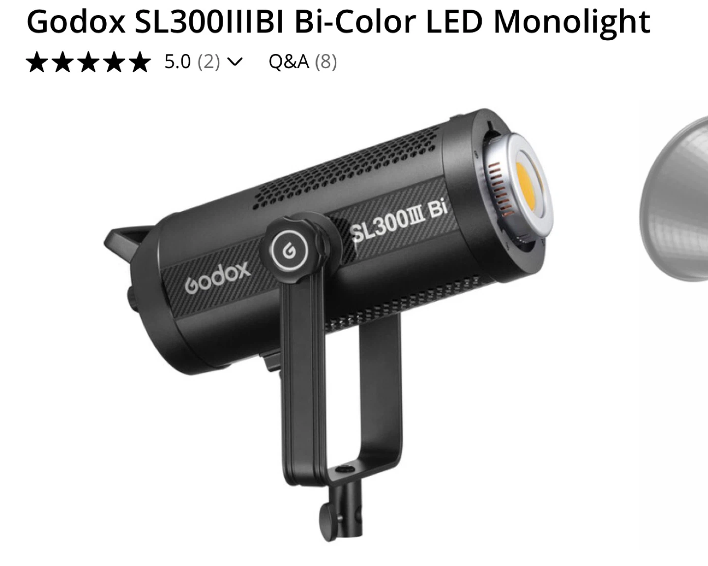 Brand New - Godox SL300III Bi Bi-Color LED Monolight