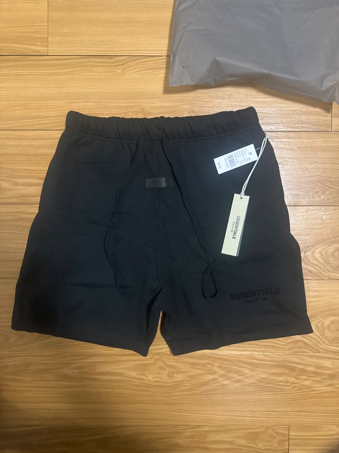Fear of God Essentials Black Sweatshorts Size Medium - photo 2
