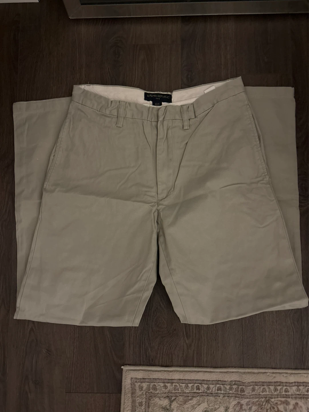 Banana Republic Khaki Chinos - Size small