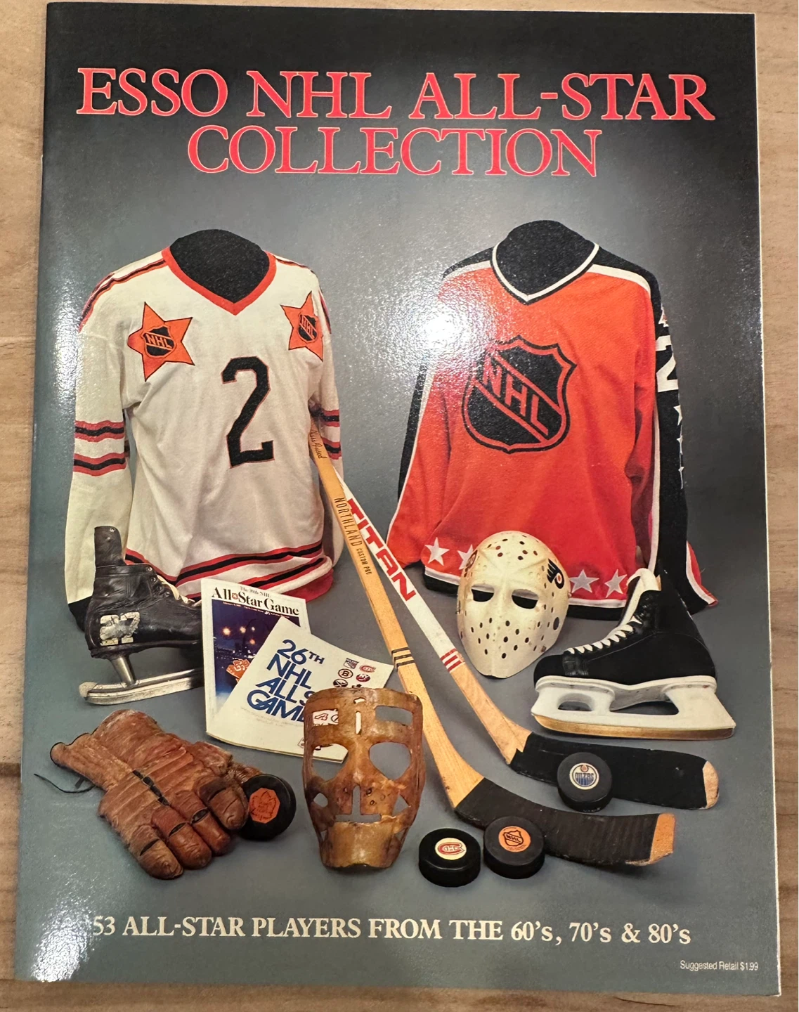 1988/89 Esso NHL All-Star Sticker Collection & Book - photo 2