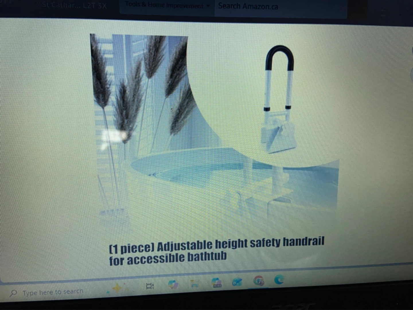 Bathtub safety handle - photo 5