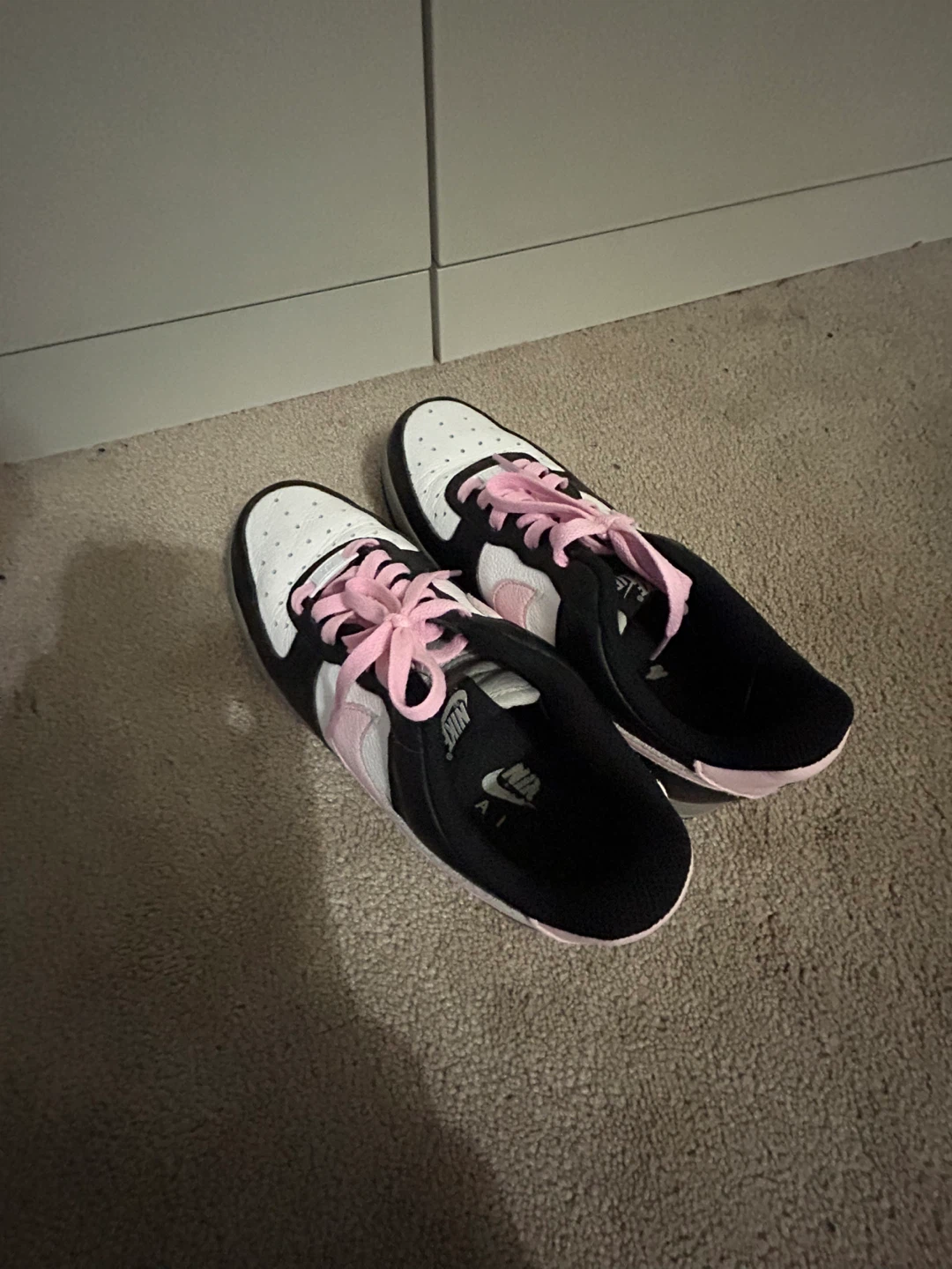 Nike Air Force 1  black and pink - photo 4