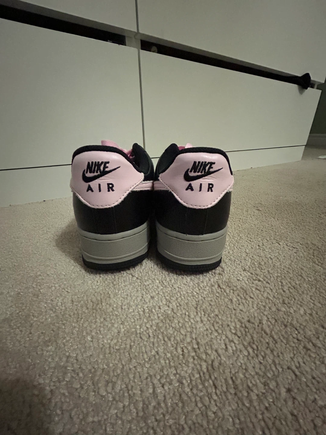 Nike Air Force 1  black and pink - photo 3