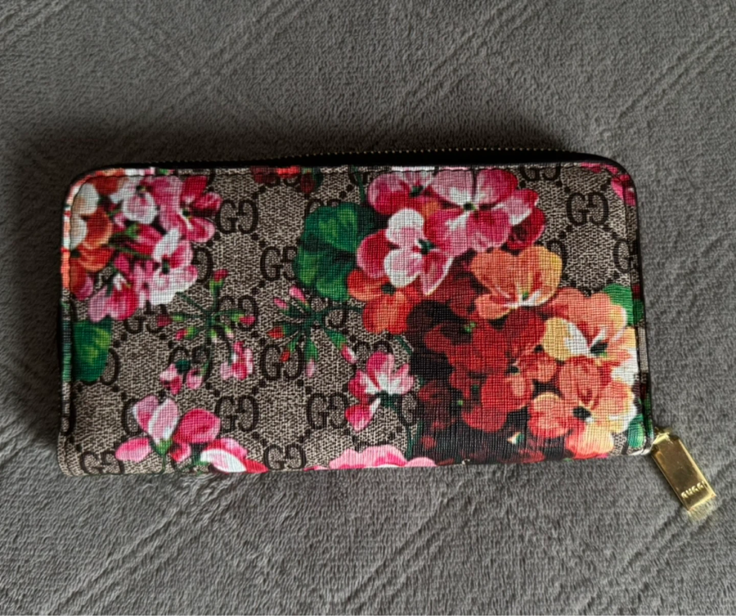 GG Floral Wallet