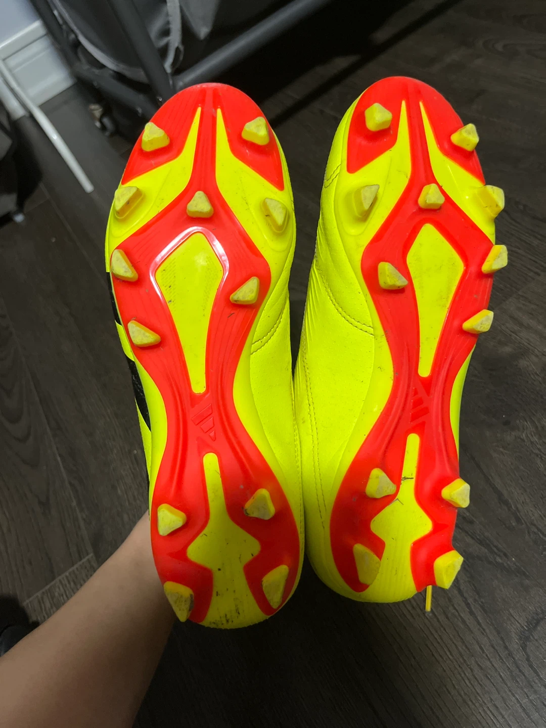 Adidas Predator Cleats Soccer Shoes Green - photo 3
