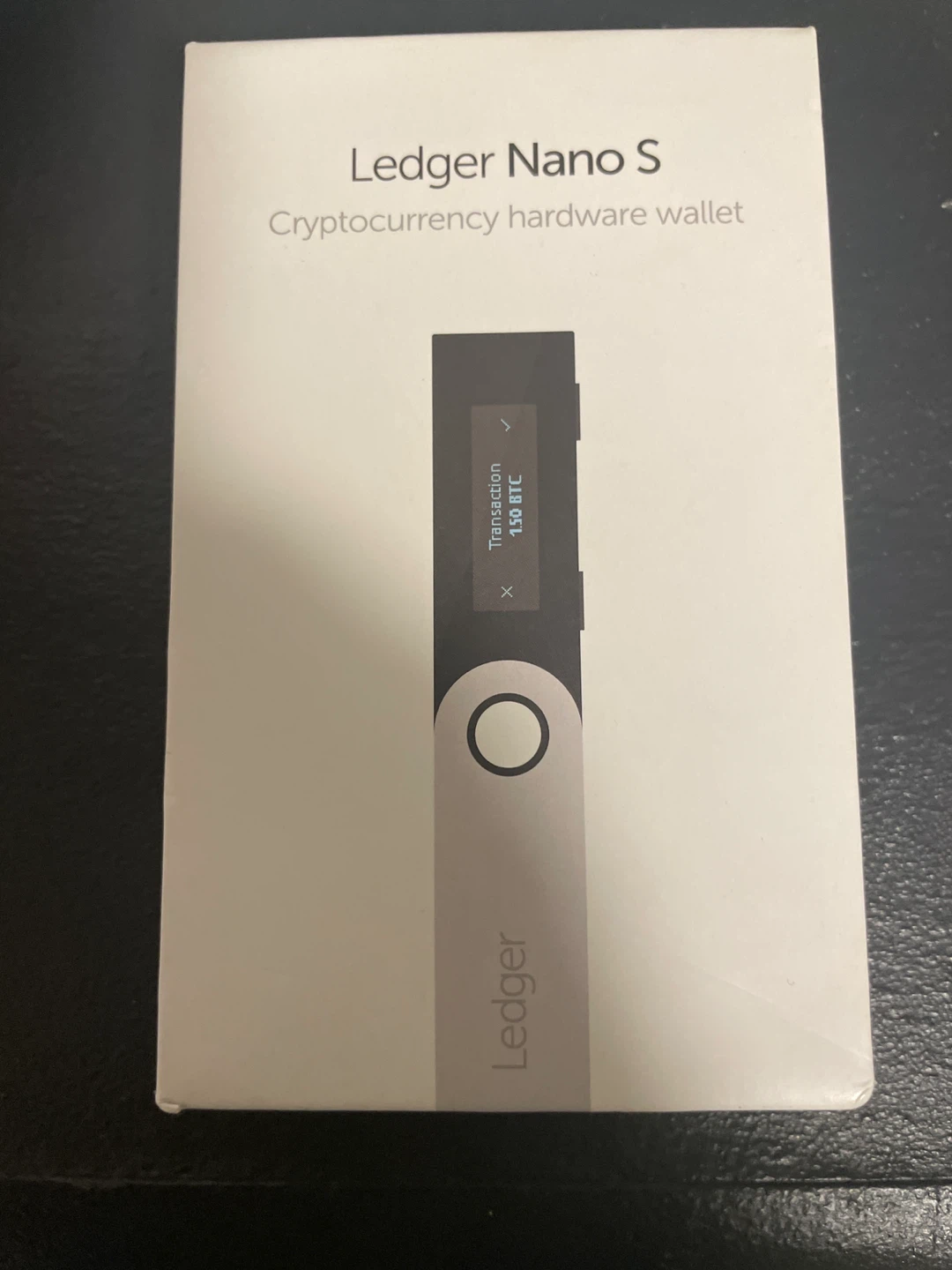 Ledger Nano S Cryptocurrency Hardware Wallet