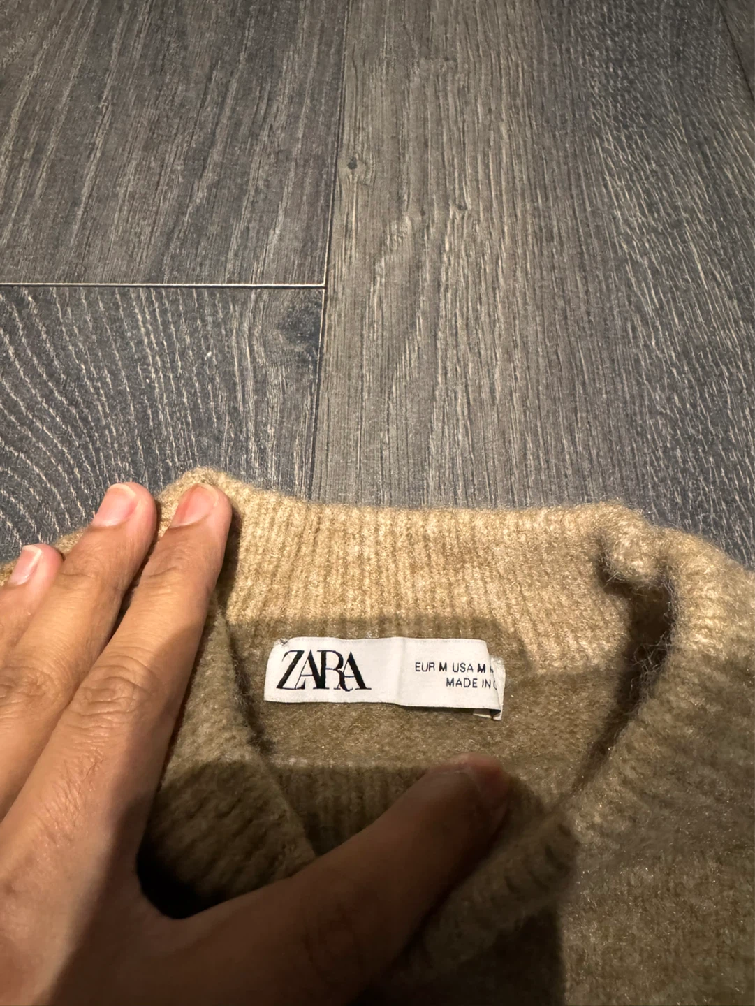 Zara Cropped Sweater - Size M - photo 2