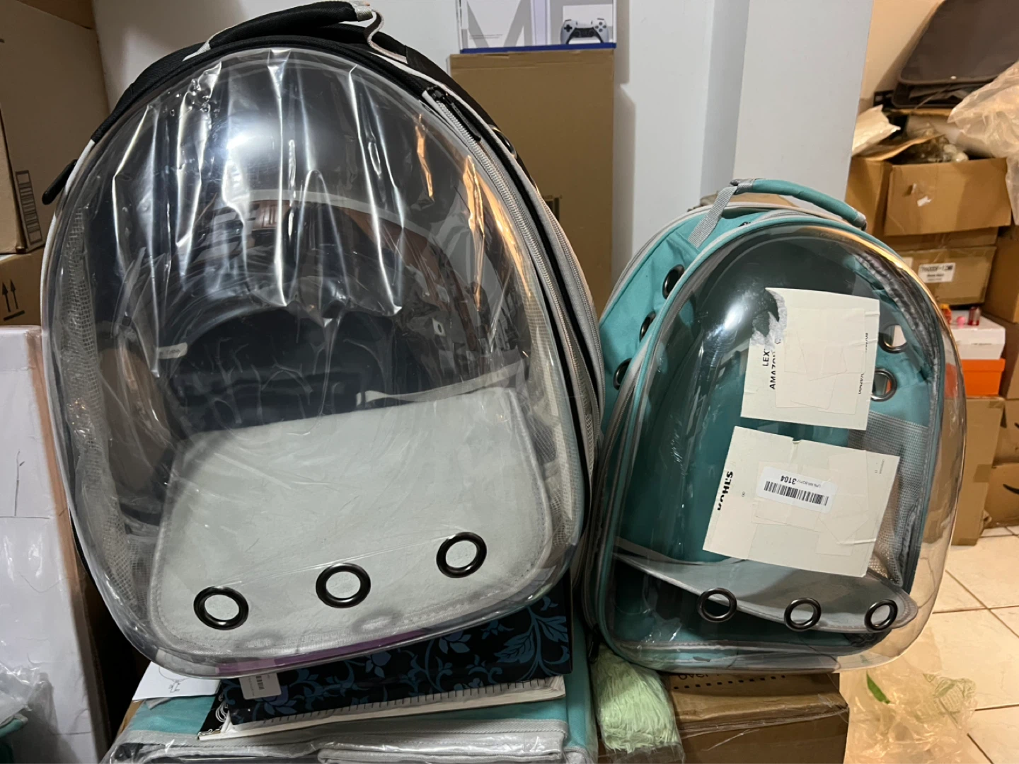 Transparent Pet Carrier Backpack 15$ each