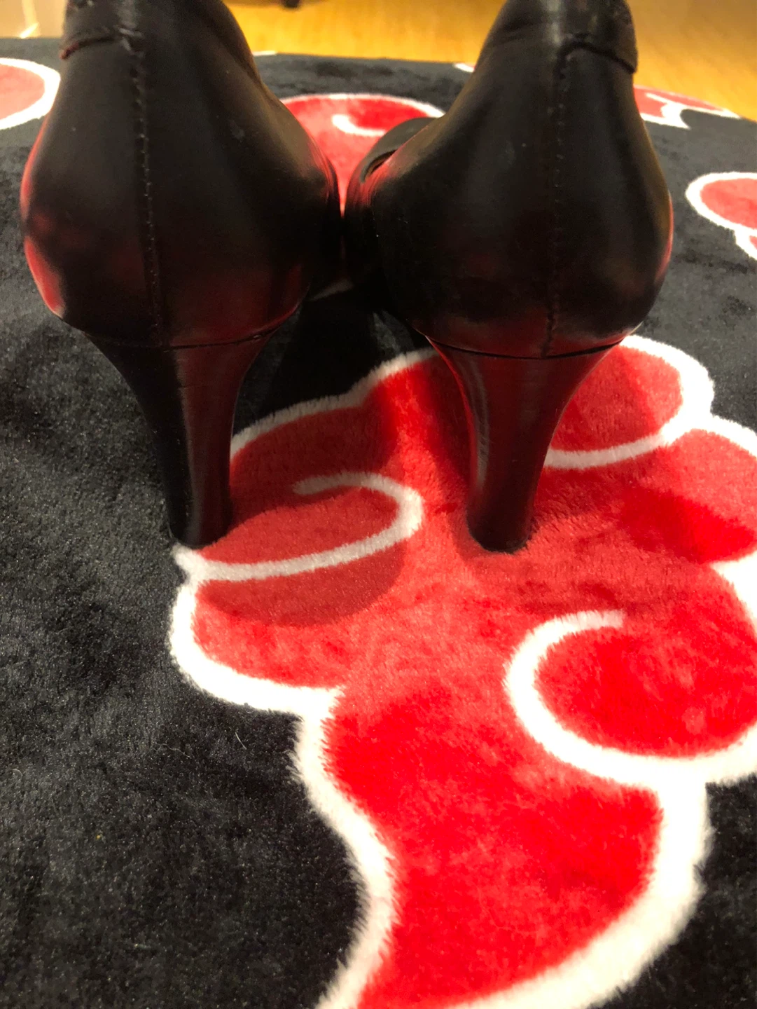 Geox Black Leather Heels - photo 2