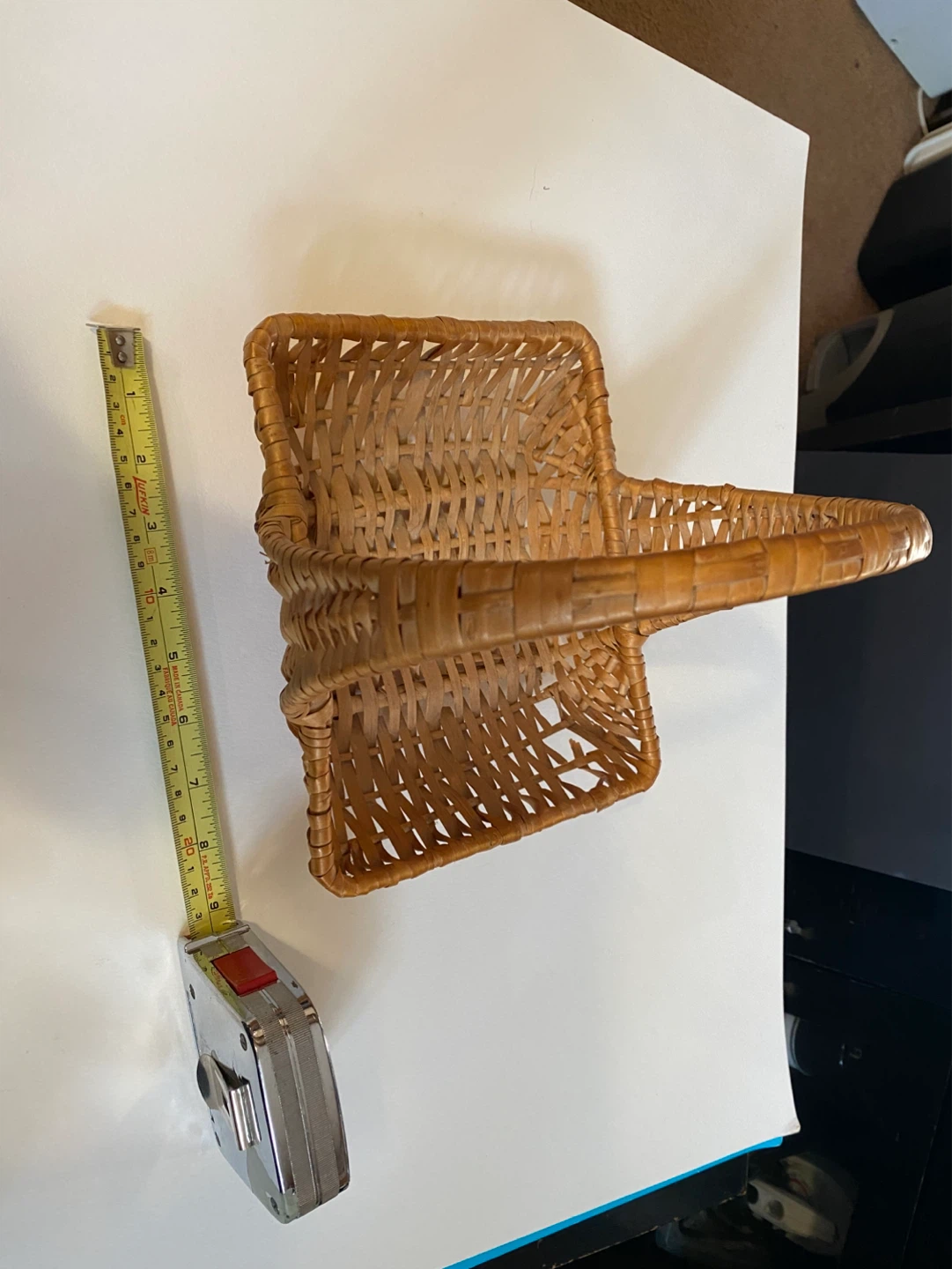Wicker Basket with Handle
