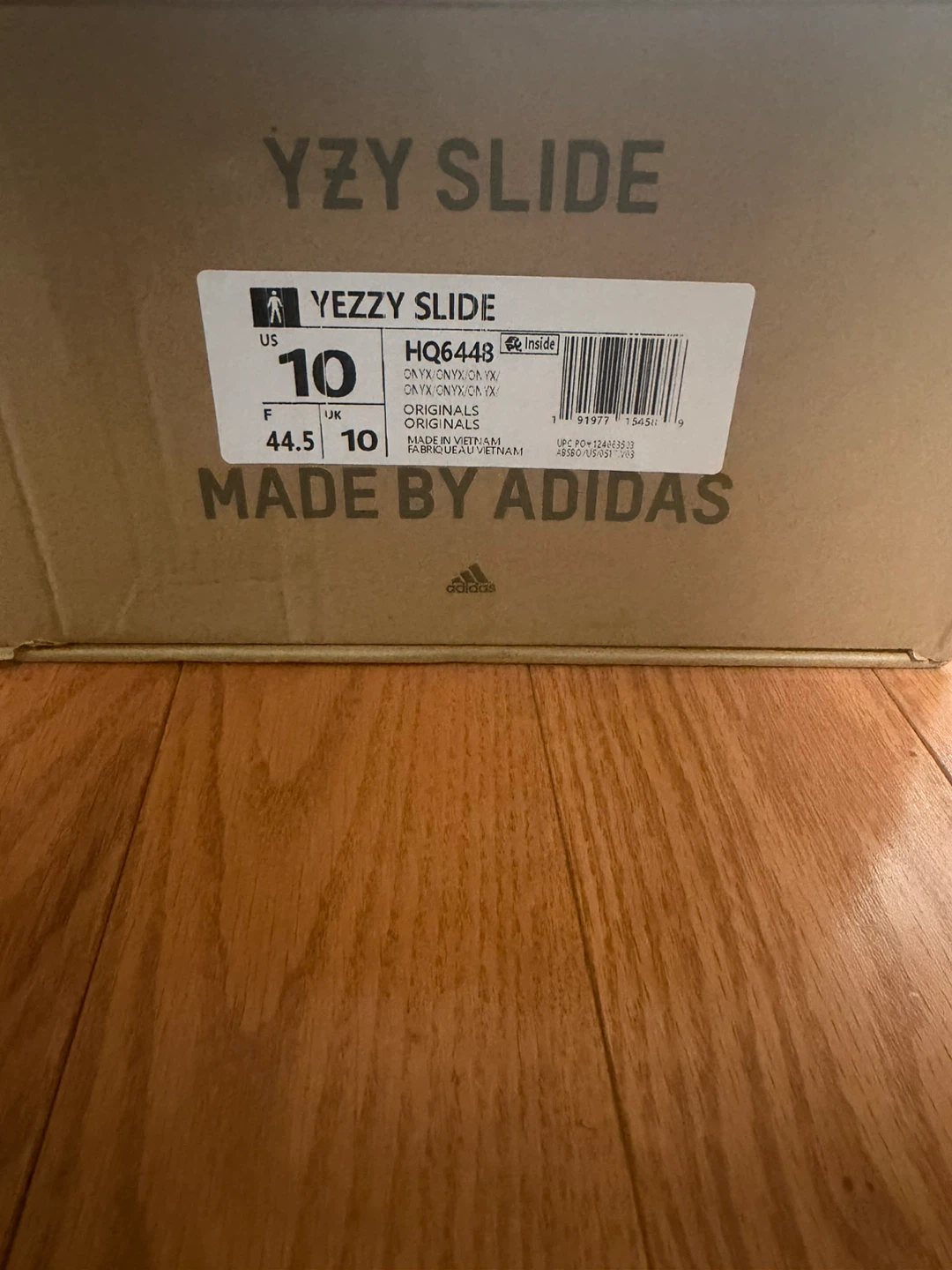 Adidas Yeezy Slide HQ4418 Onyx Black US 10 - photo 4