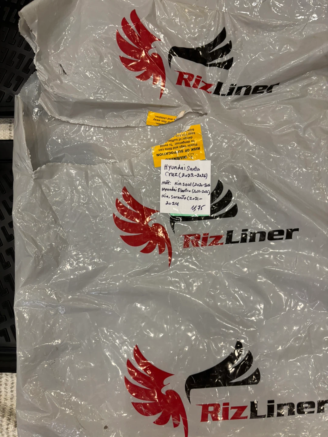 RizLiner Floor Mats – Hyundai Santa Cruz 2022–2026 (Full Set) - photo 3
