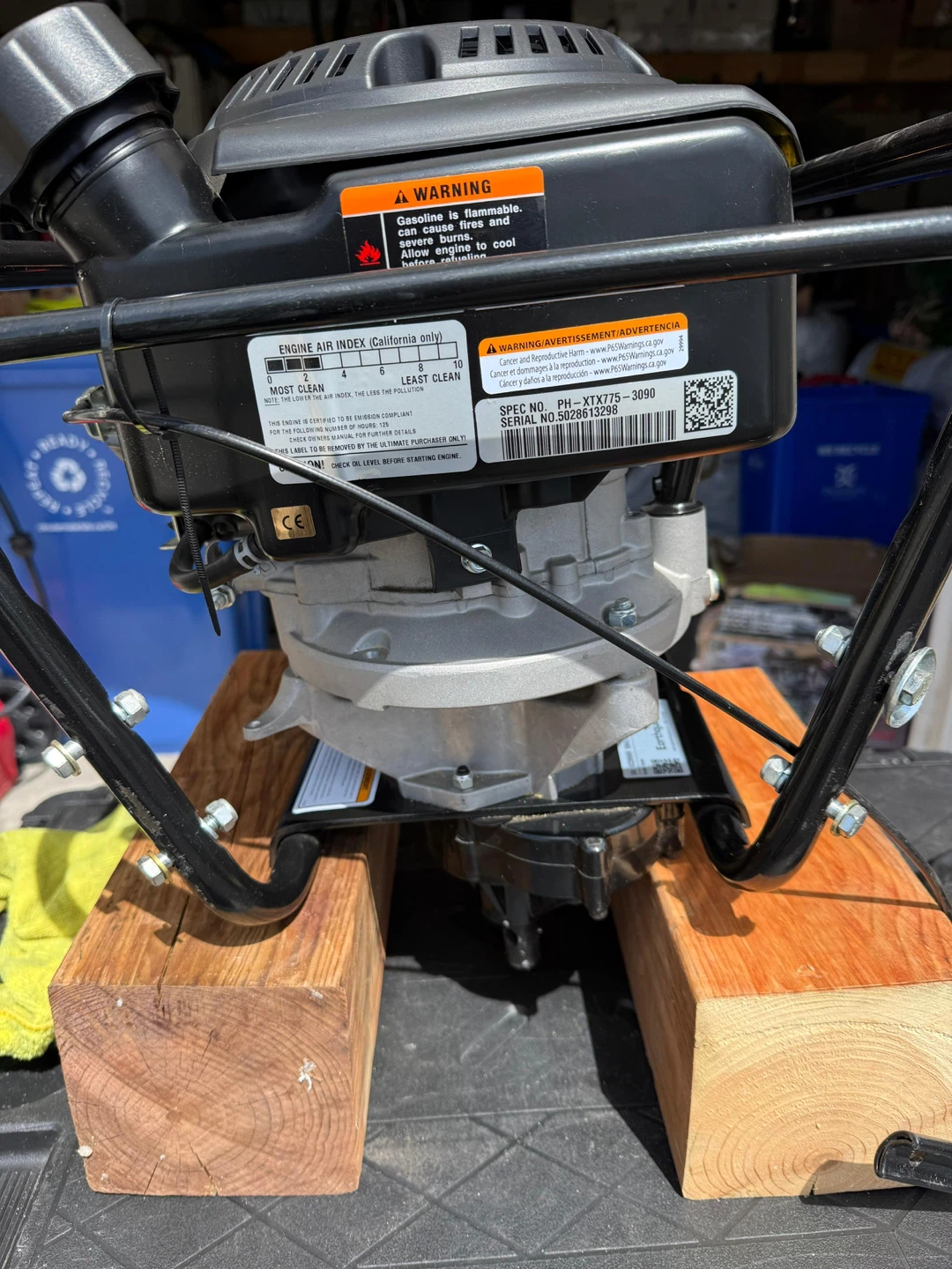 Kohler XTX Series 173cc Earth Auger