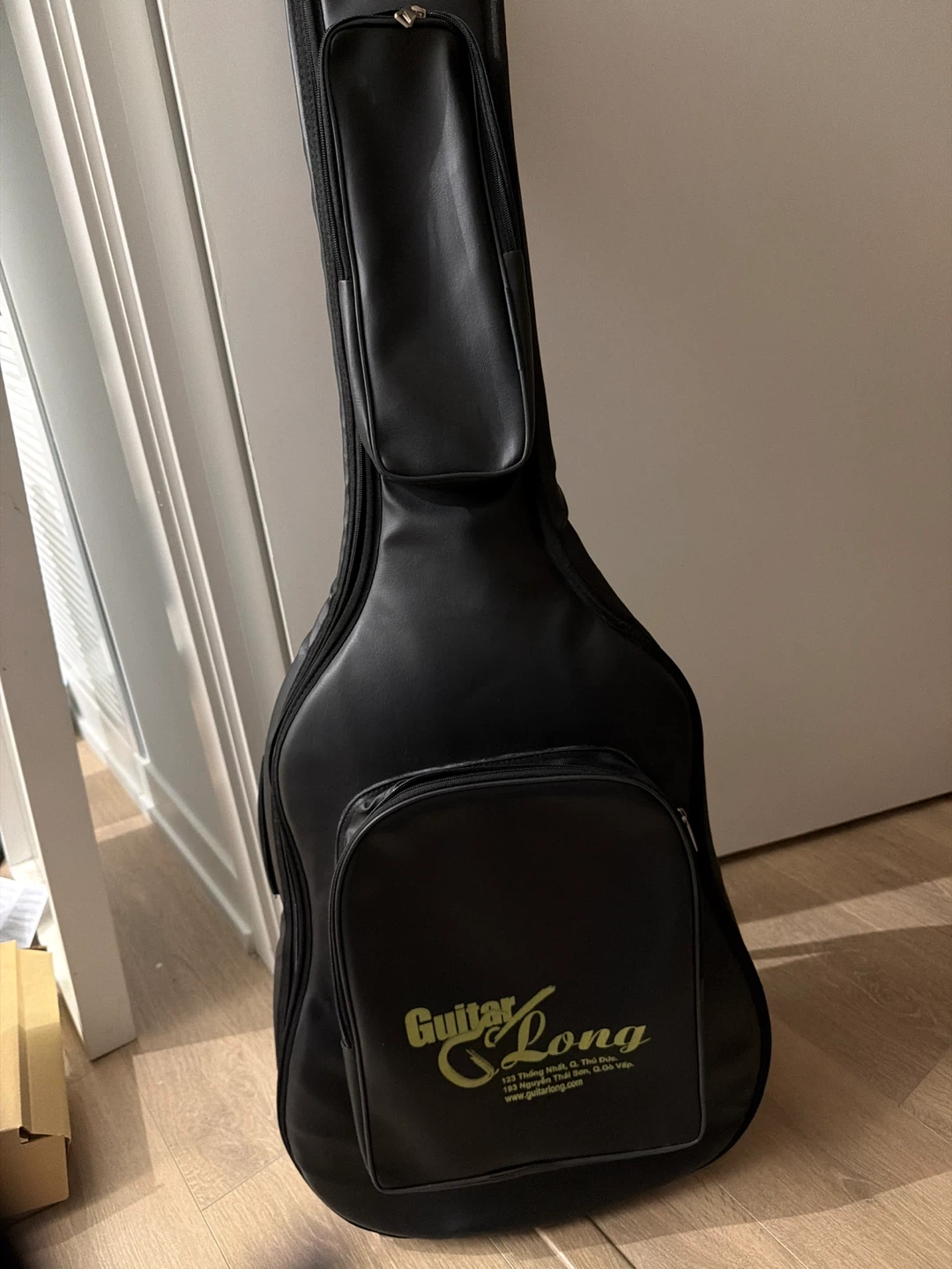 Guitar leather cover