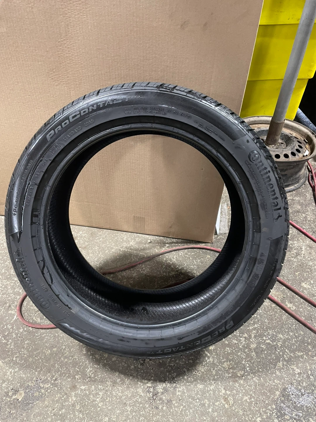 continental all season tire x1