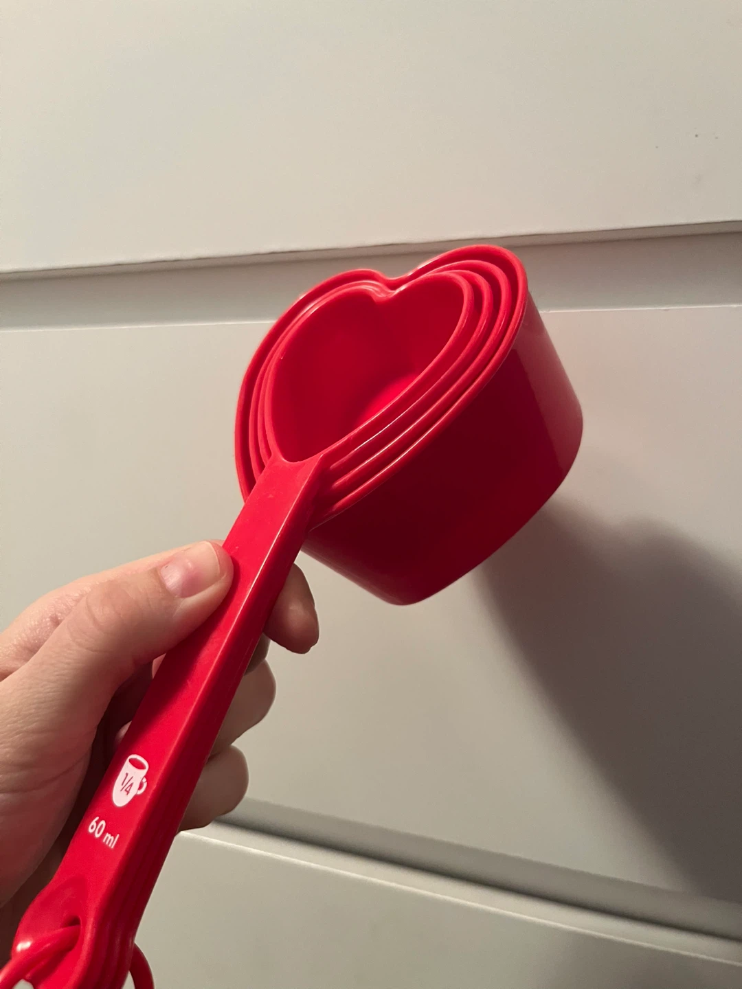 Red Heart Measuring Cups Set - photo 2