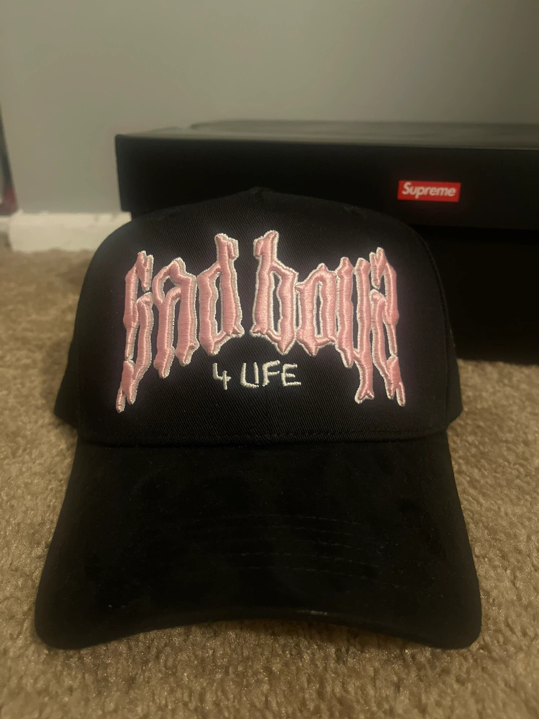 Sad Boyz 4 Life Embroidered Black Cap